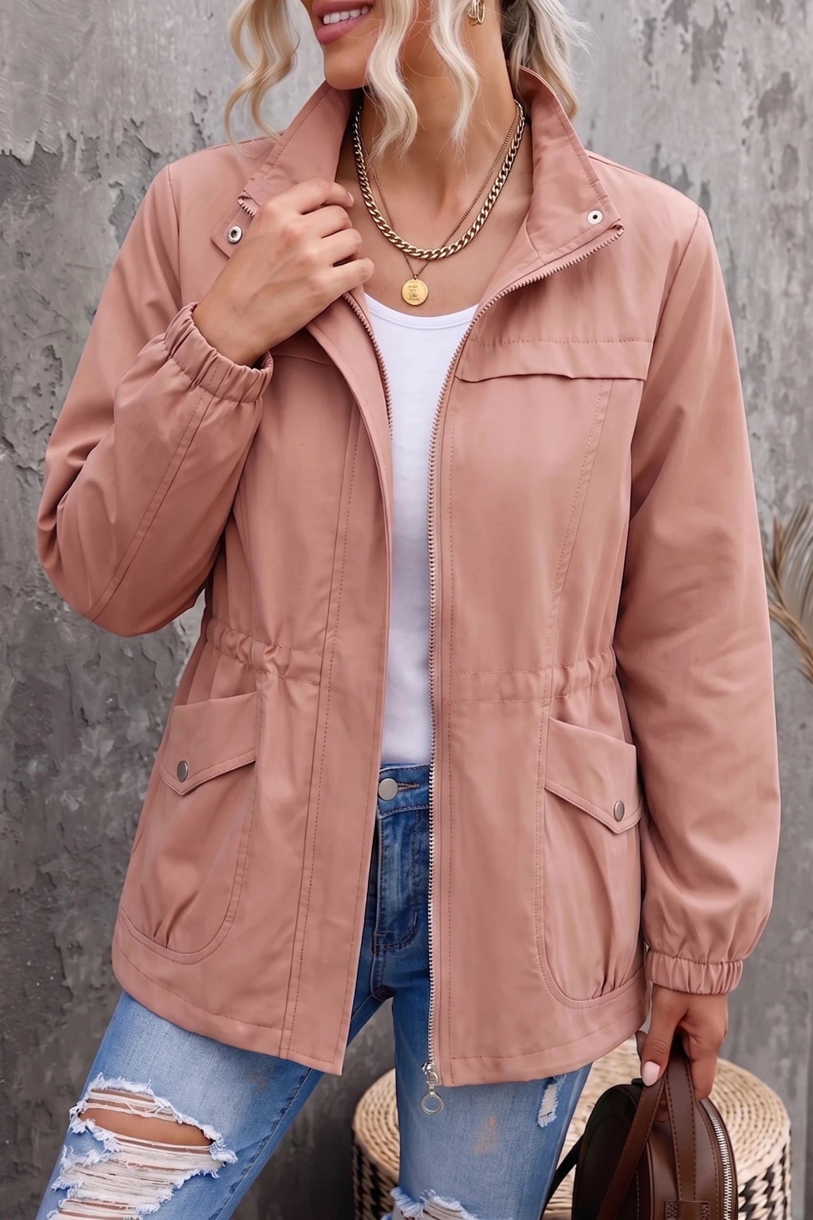 Catherine | Women’s Lightweight Waterproof Trench Coat