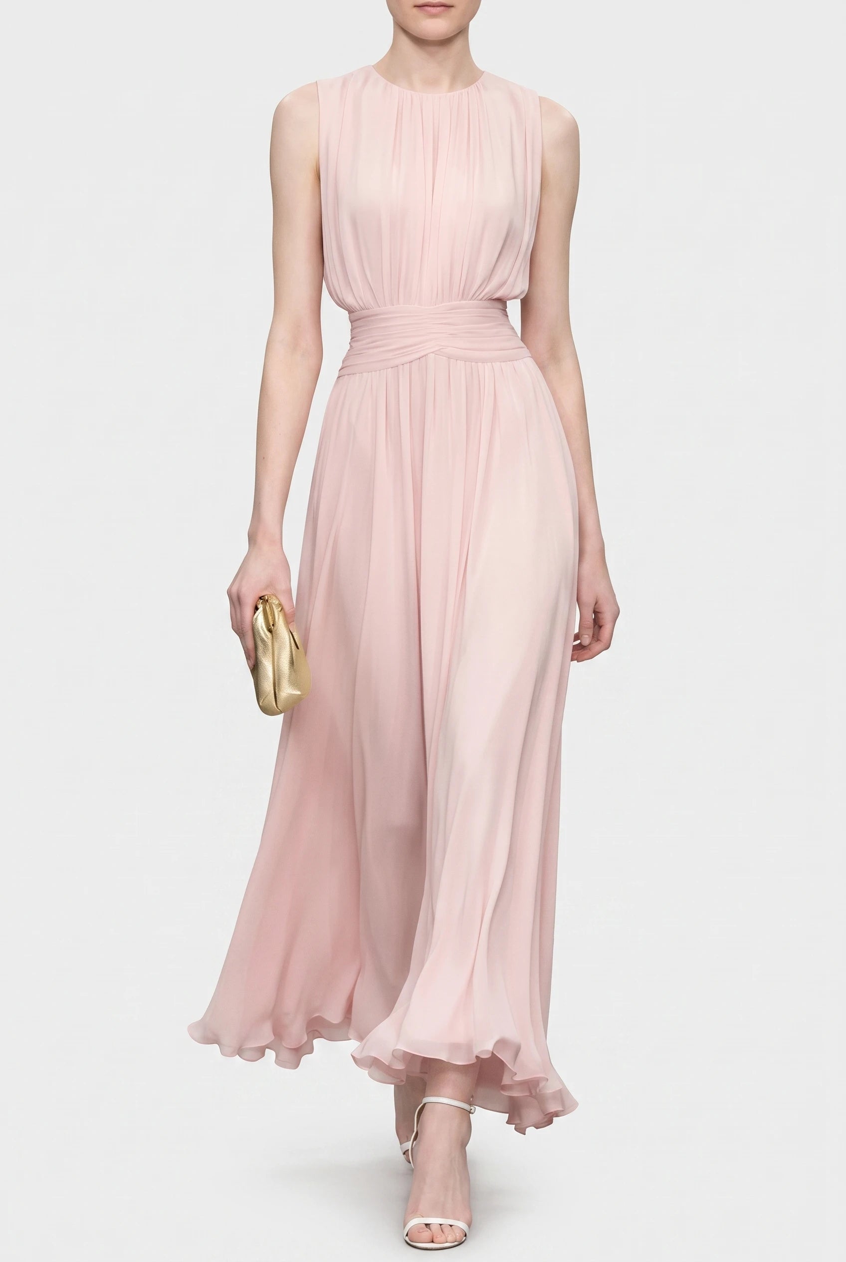 Women's Fitted Maxi Dress – Wedding Guest