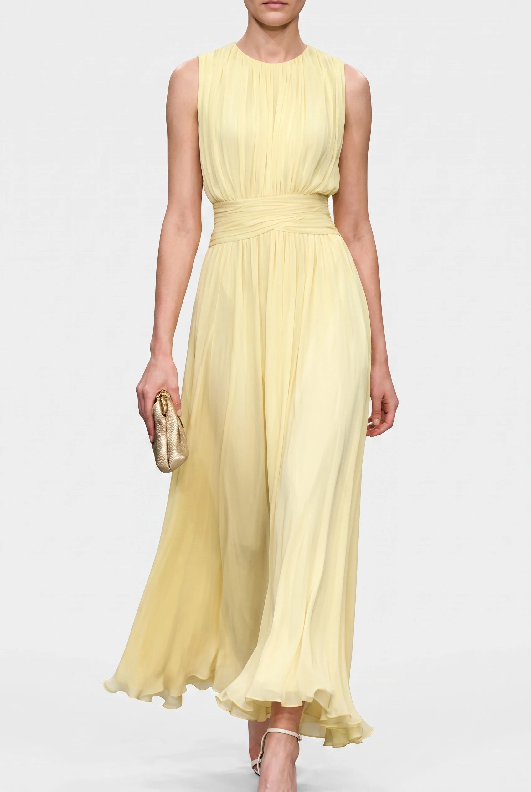 Women's Fitted Maxi Dress – Wedding Guest