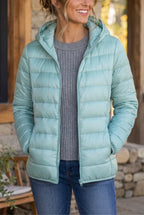 Women's Hooded Down Jacket – Featherlight & Packable
