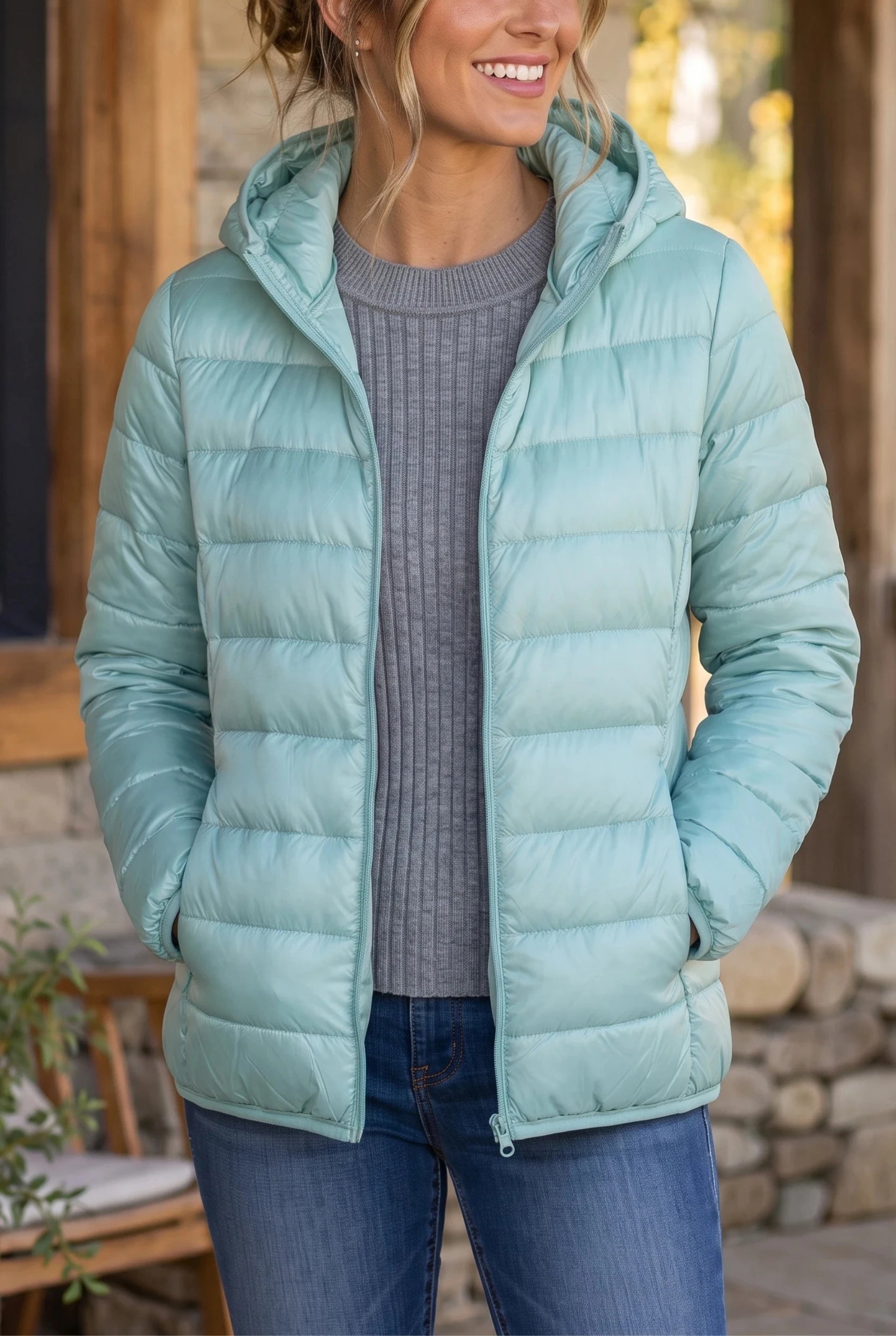 Women's Hooded Down Jacket – Featherlight & Packable
