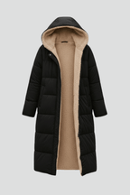 Amelia Laurent Hooded Longline Puffer Coat
