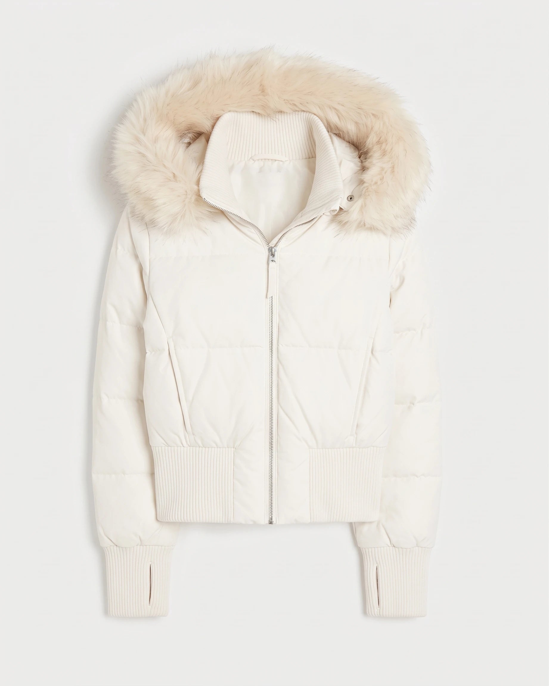 Women's Quilted Winter Jacket – Hooded