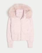 Women's Quilted Winter Jacket – Hooded