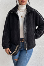 Women's Teddy Jacket – Sherpa Fleece