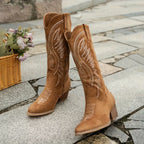 Women's Western Cowboy Boots – Mid-Calf