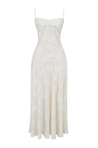 Women's Vintage Lace Floral Maxi Dress - A-Line Summer Dress
