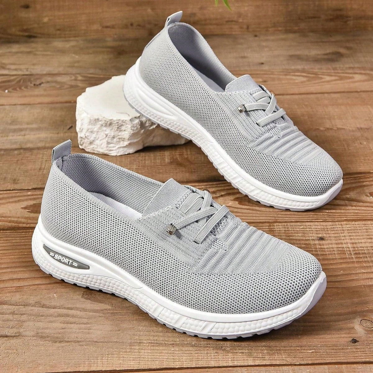 Evelyn | Cozy Low-Top Sneakers – Air Cushion