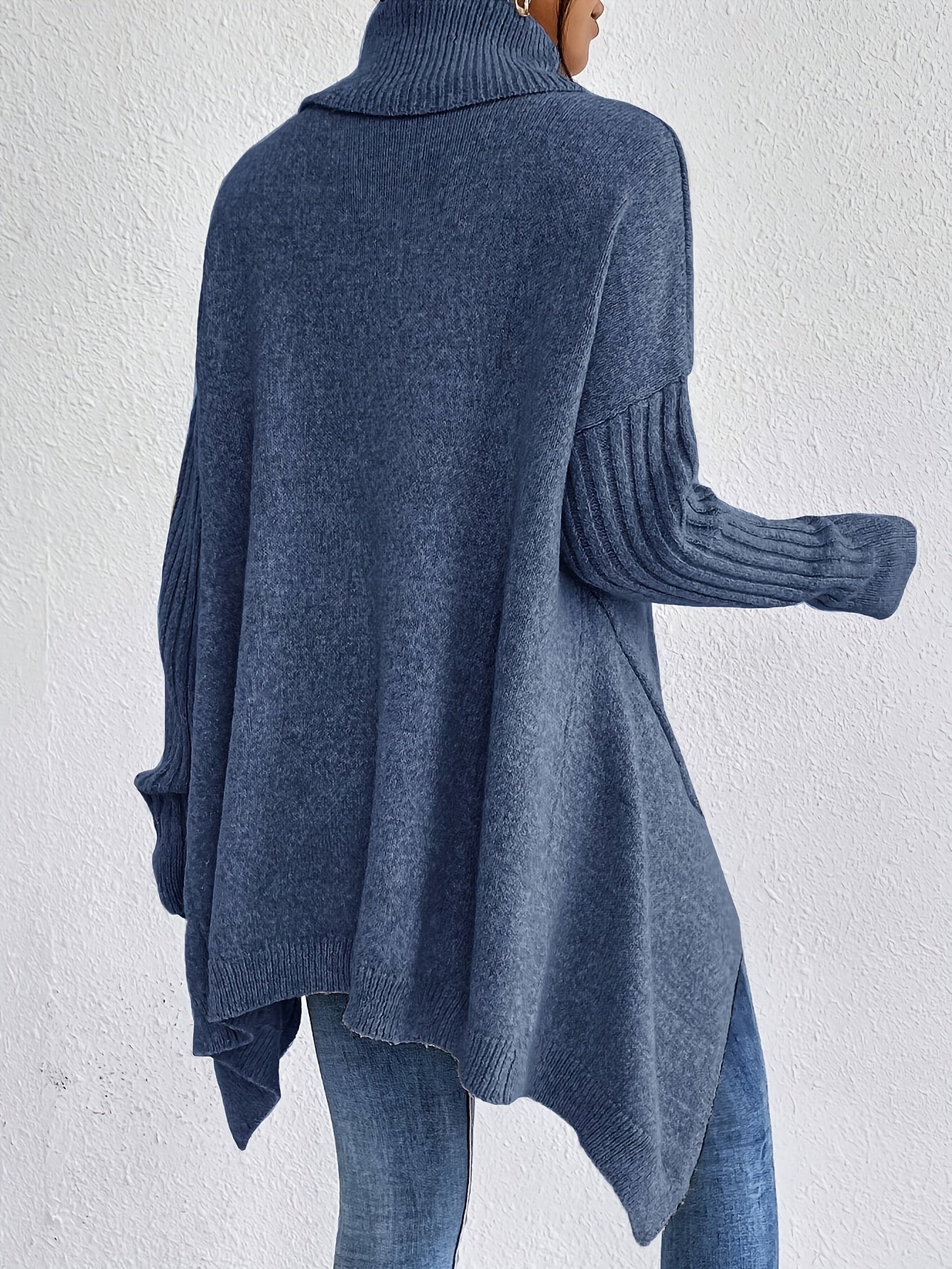 Natalia | Suéter Oversize Con Cuello Alto