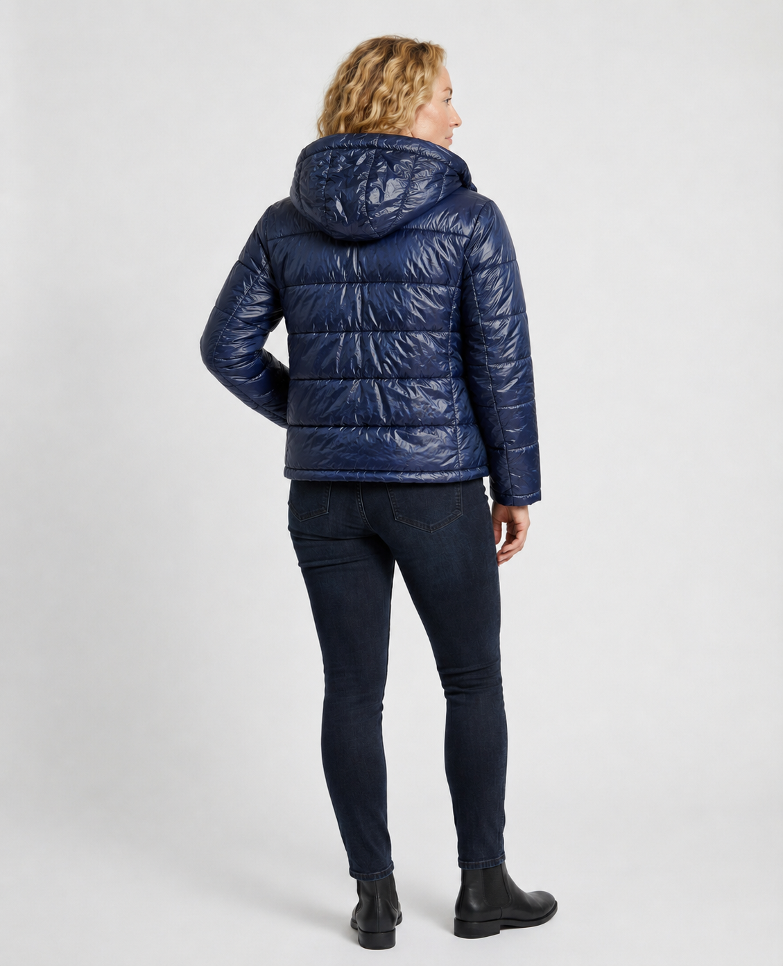 Women's Chic Quilted Puffer Jacket – Side Pockets
