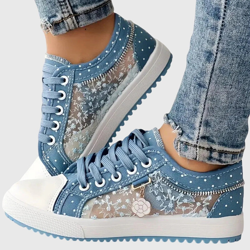 Daniela | Zapatillas Casual Con Encaje
