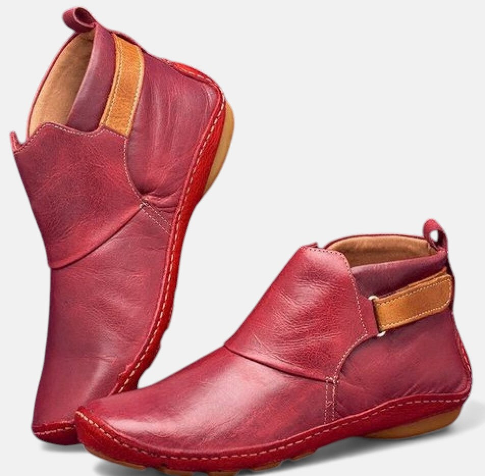 María | Botines Cómodos De Estilo Casual