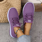 Women's Cozy Walking Sneakers – Wide Fit