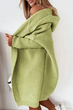 Women's Cozy Knit Cardigan – Color Block