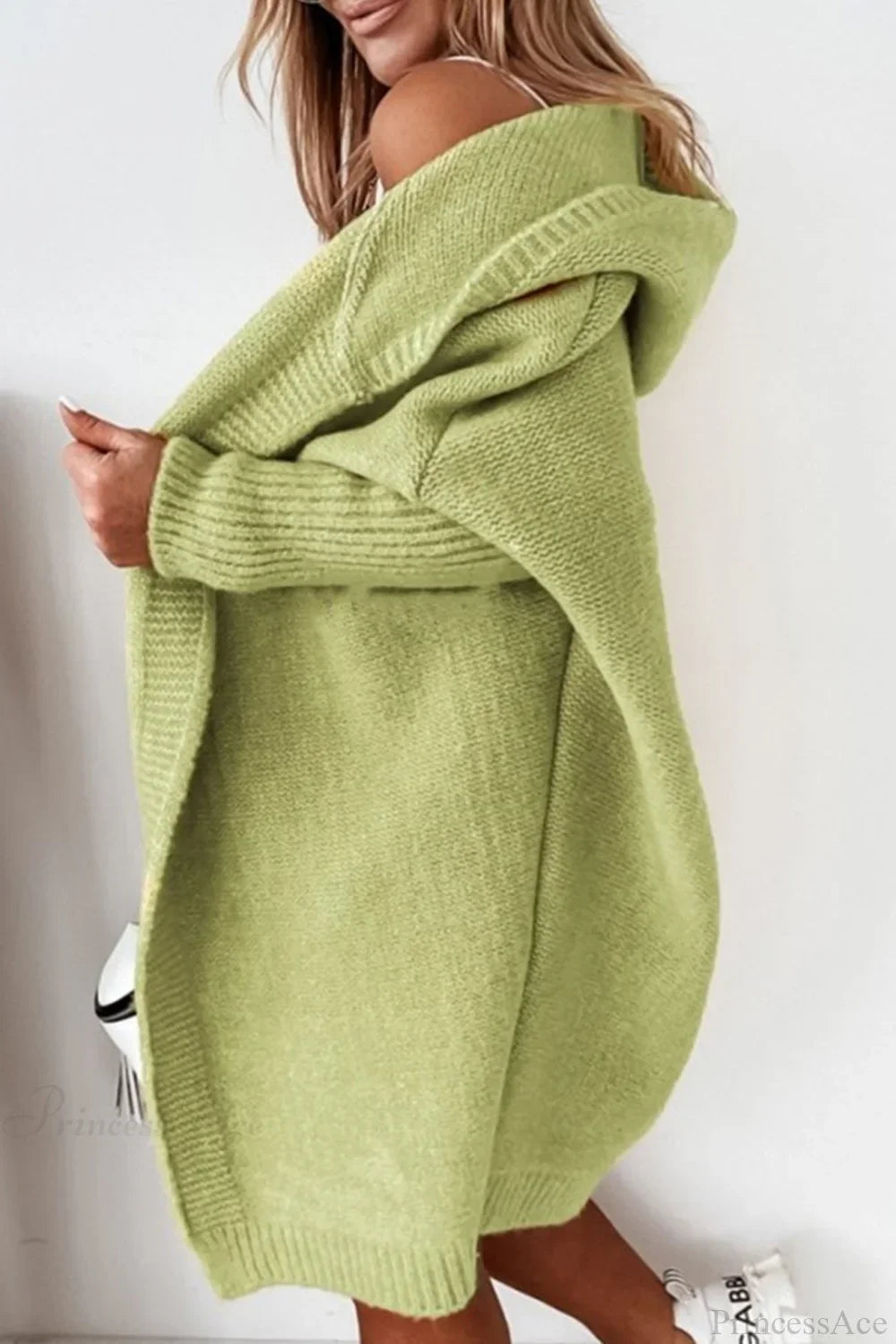 Women's Cozy Knit Cardigan – Color Block