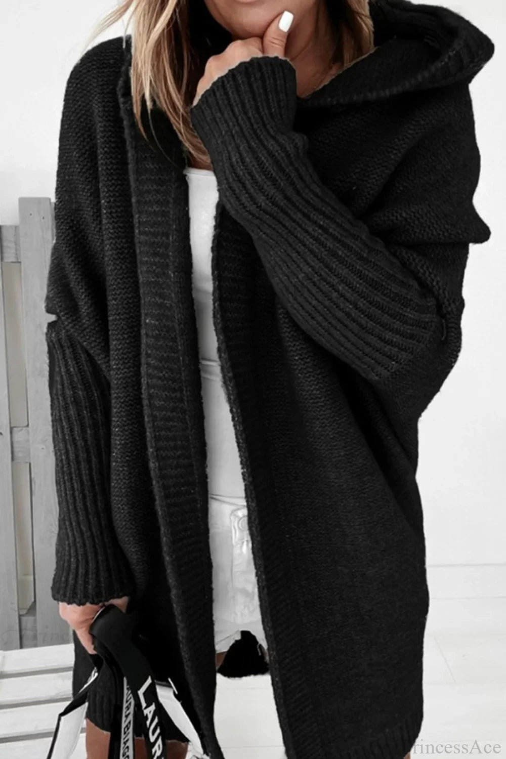 Women's Cozy Knit Cardigan – Color Block