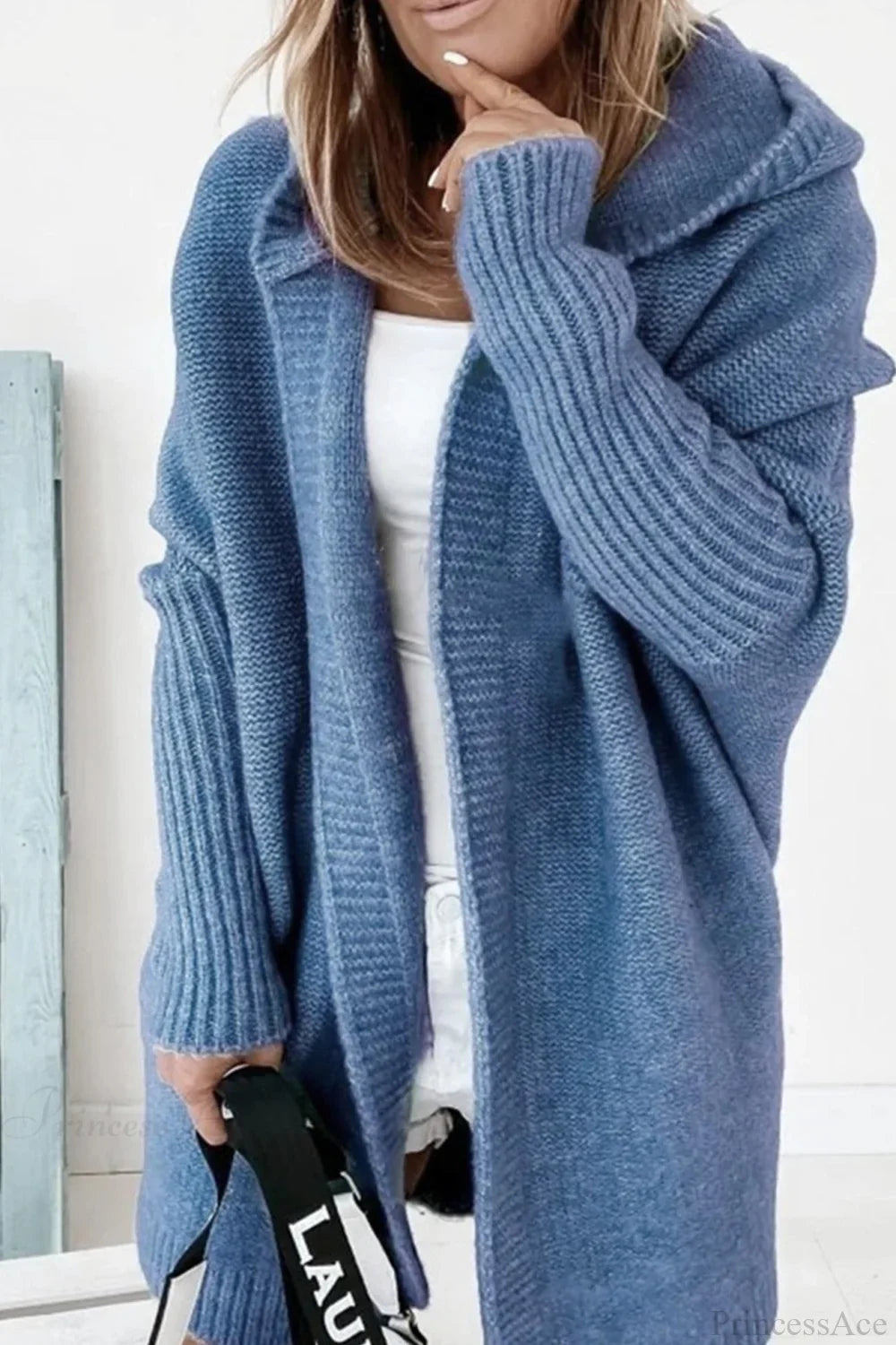 Women's Cozy Knit Cardigan – Color Block