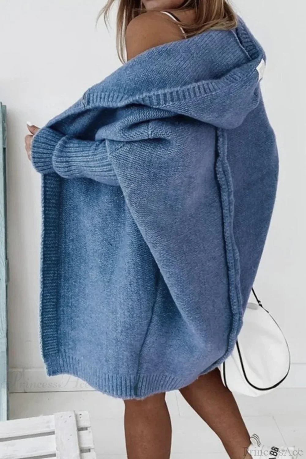 Women's Cozy Knit Cardigan – Color Block