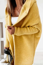 Women's Cozy Knit Cardigan – Color Block