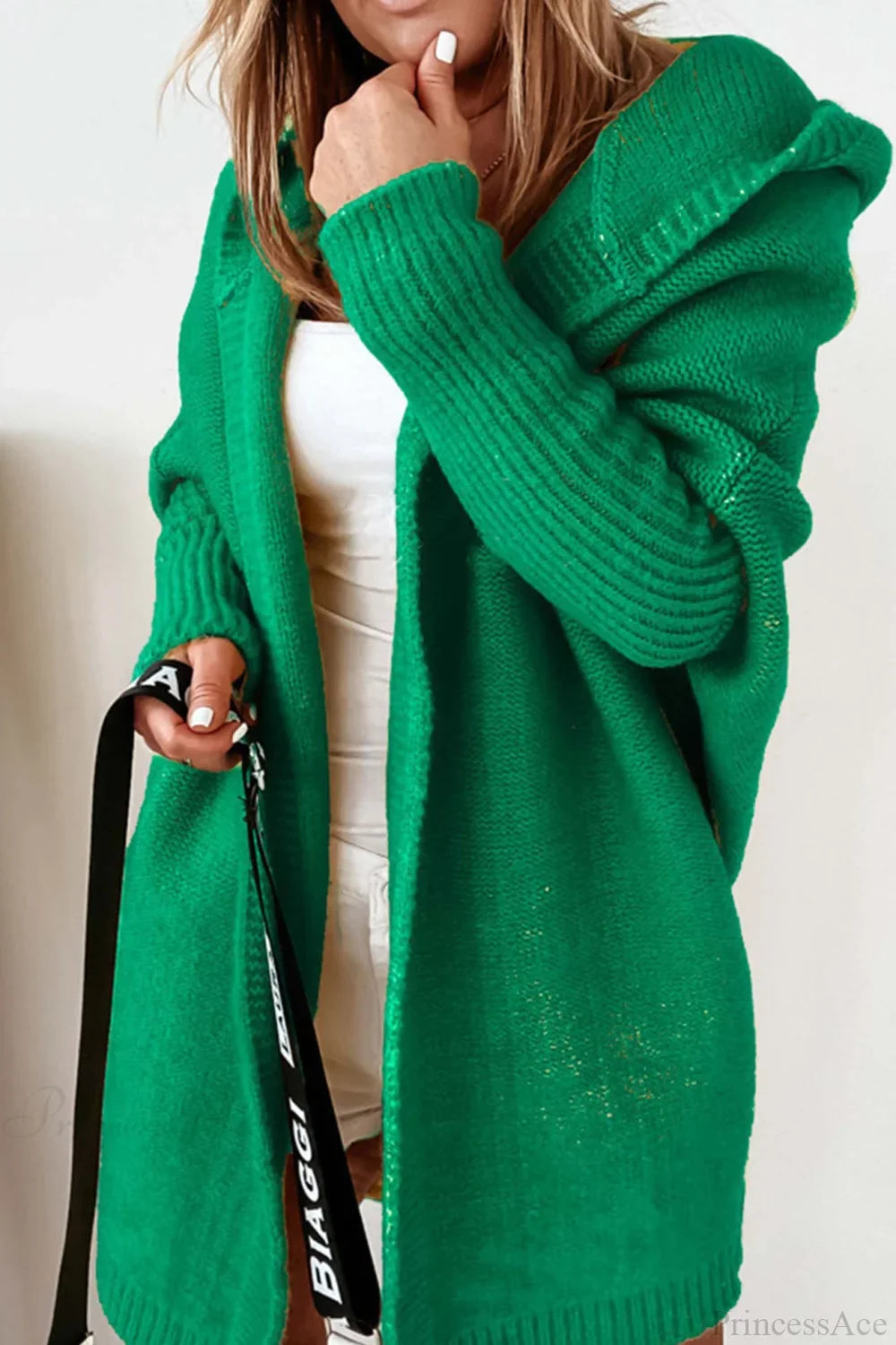 Women's Cozy Knit Cardigan – Color Block