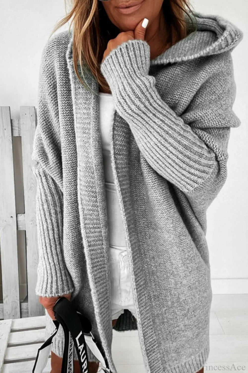 Women's Cozy Knit Cardigan – Color Block