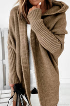 Women's Cozy Knit Cardigan – Color Block