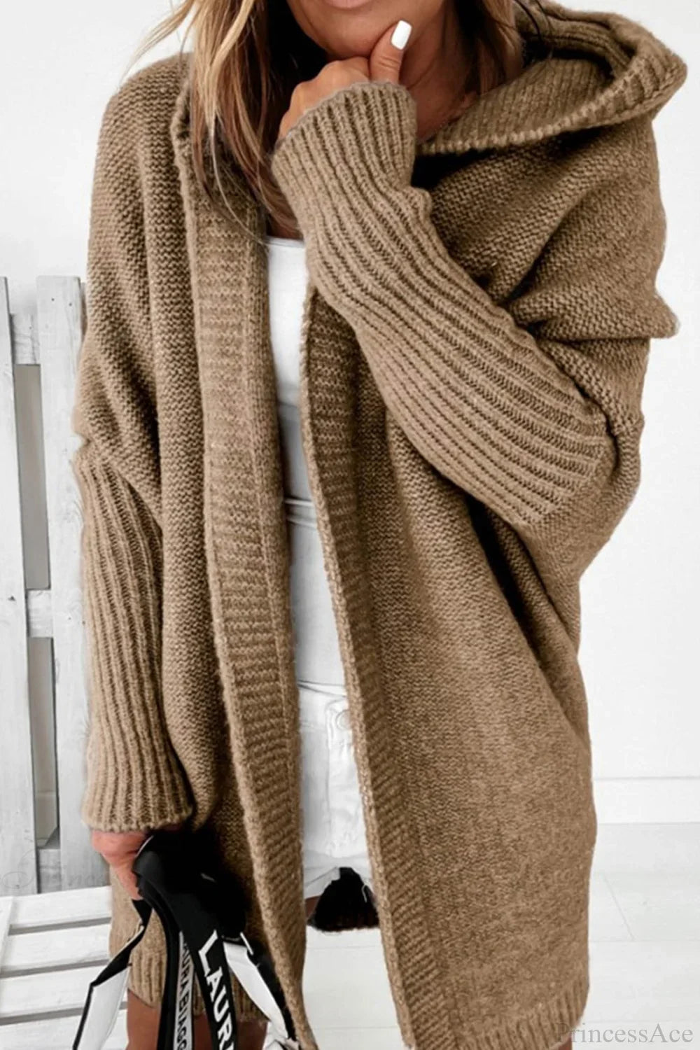 Women's Cozy Knit Cardigan – Color Block