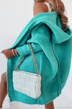 Women's Cozy Knit Cardigan – Color Block