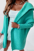 Women's Cozy Knit Cardigan – Color Block