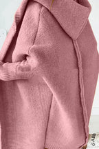 Women's Cozy Knit Cardigan – Color Block