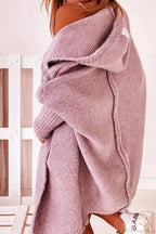Women's Cozy Knit Cardigan – Color Block