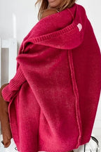Women's Cozy Knit Cardigan – Color Block