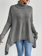 Natalia | Suéter Oversize Con Cuello Alto