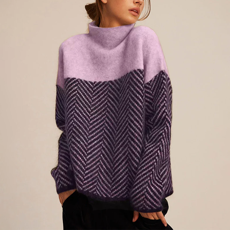 Women’s Adelie Turtleneck – Fine Knit