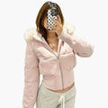 Women's Quilted Winter Jacket – Hooded