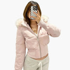 Women's Quilted Winter Jacket – Hooded