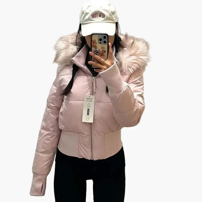 Women's Quilted Winter Jacket – Hooded