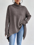 Natalia | Suéter Oversize Con Cuello Alto