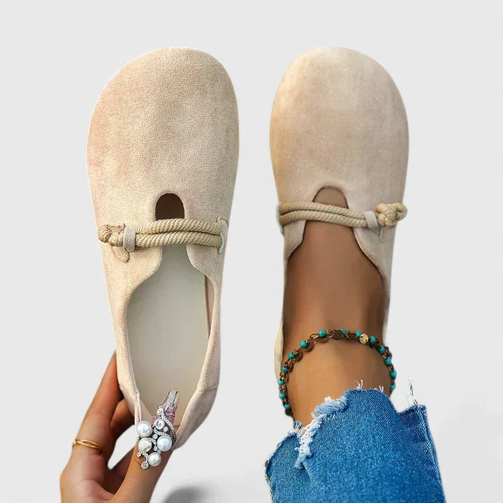 Women’s Slip-On Rope Detail Flats