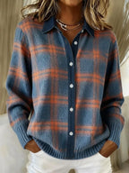 Sarah Women’s Button-Front Cardigan