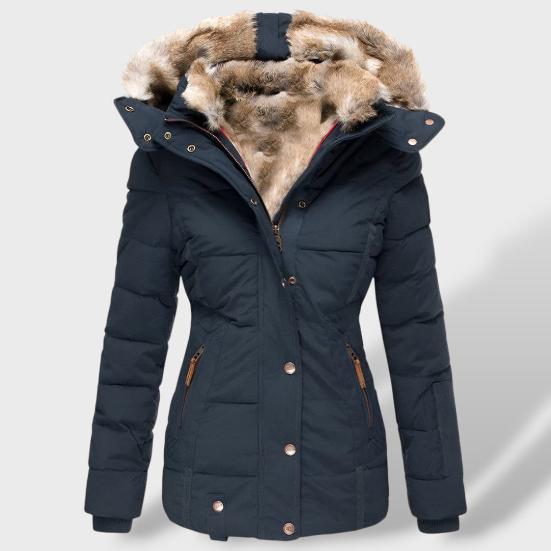 Sophia Down Jacket – Fitted Hooded