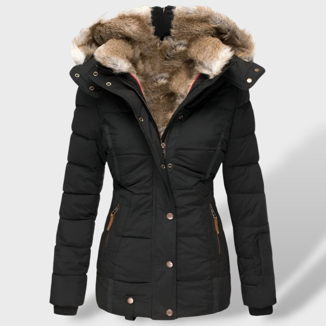 Sophia Down Jacket – Fitted Hooded