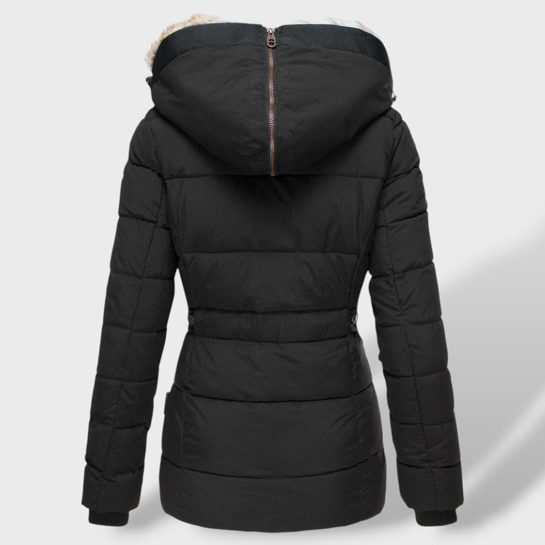 Sophia Down Jacket – Fitted Hooded