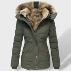 Sophia Down Jacket – Fitted Hooded
