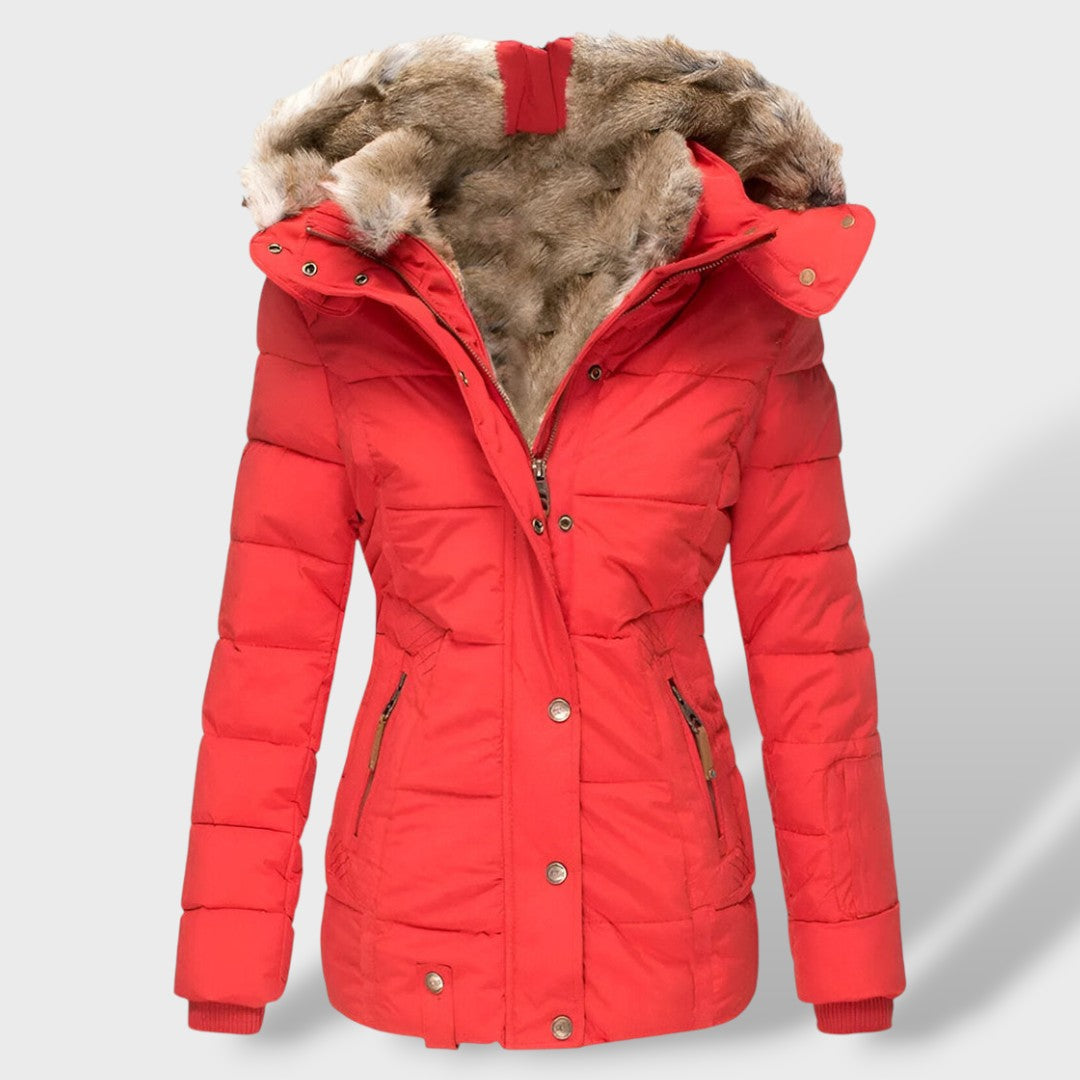 Sophia Down Jacket – Fitted Hooded