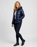 Women's Chic Quilted Puffer Jacket – Side Pockets