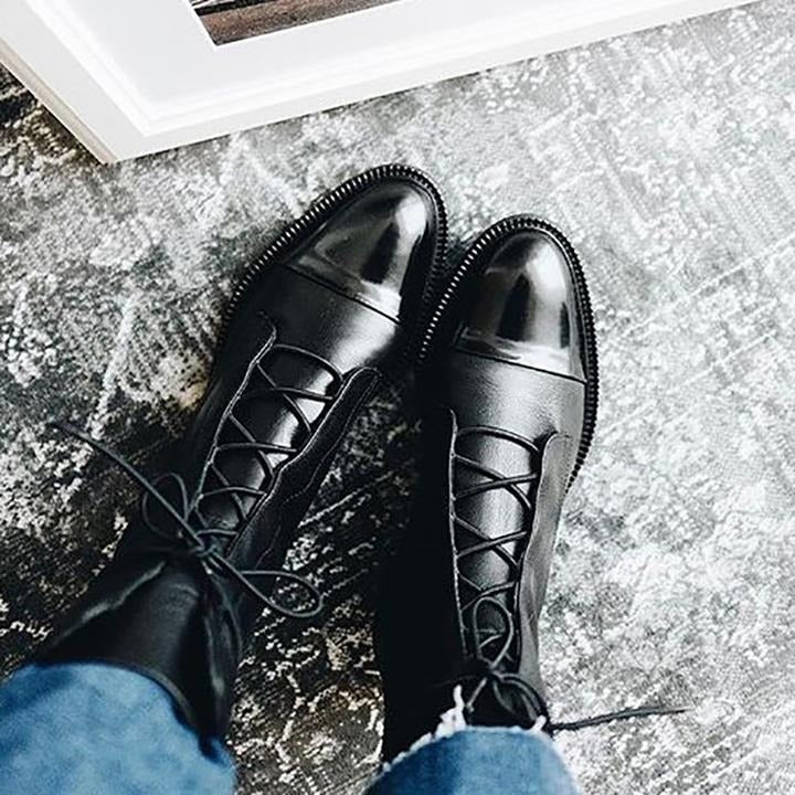 Beatriz | Botas Altas Con Cordones