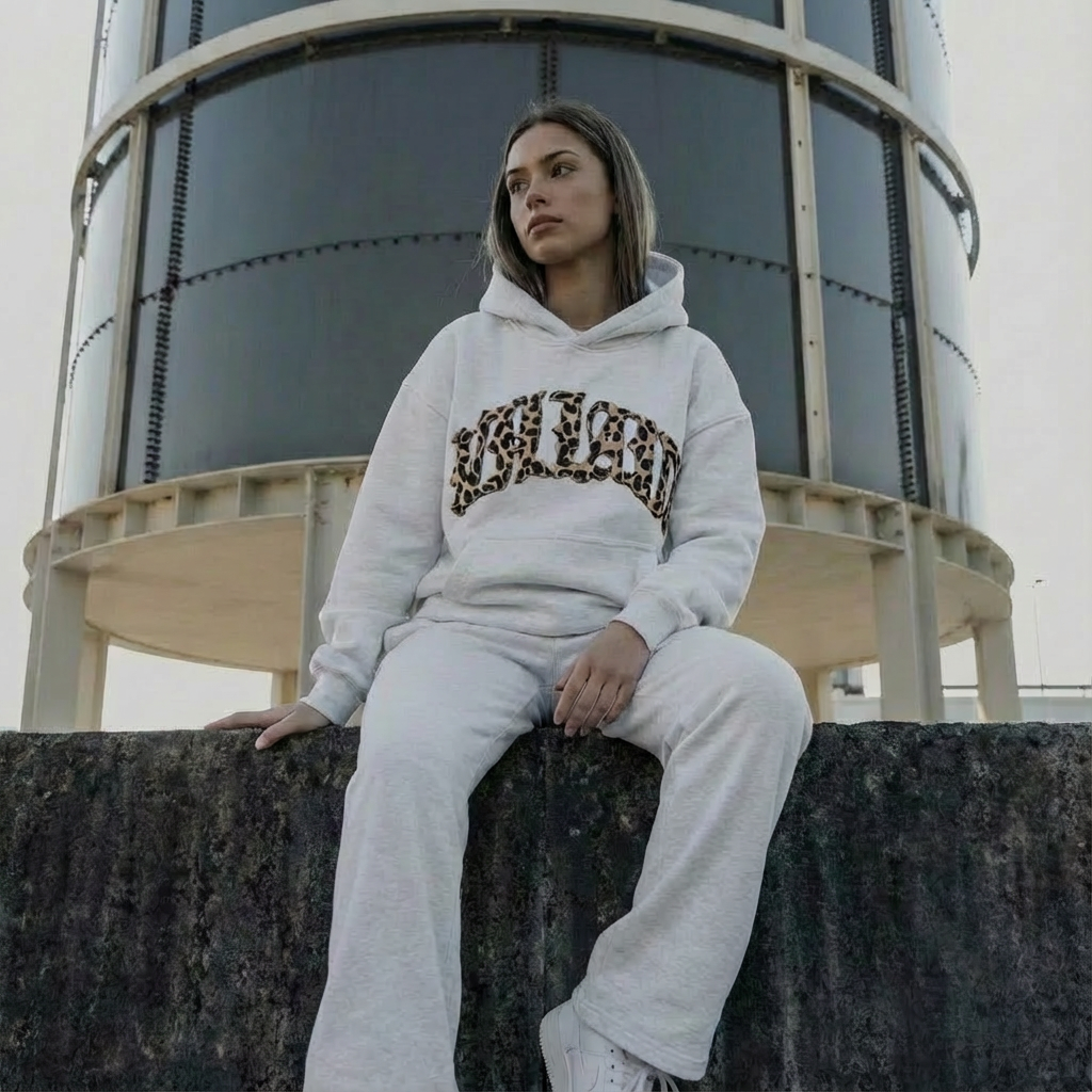 Women's Velora Leopard Lounge Set – Hoodie & Joggers