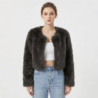 Camille Laurent Faux Fur Jacket