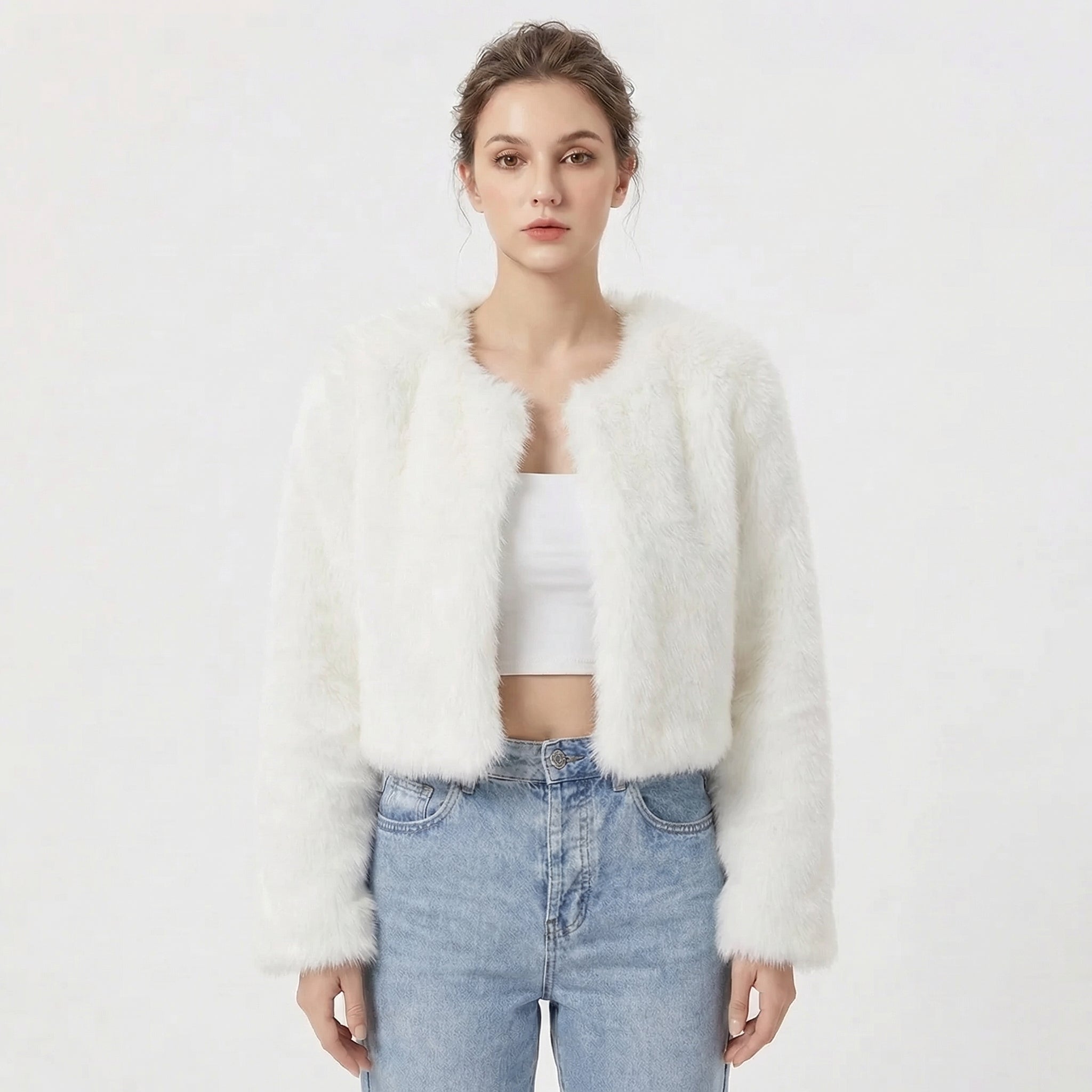 Camille Laurent Faux Fur Jacket